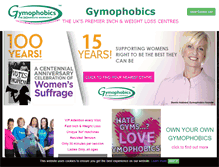 Tablet Screenshot of gymophobics.co.uk